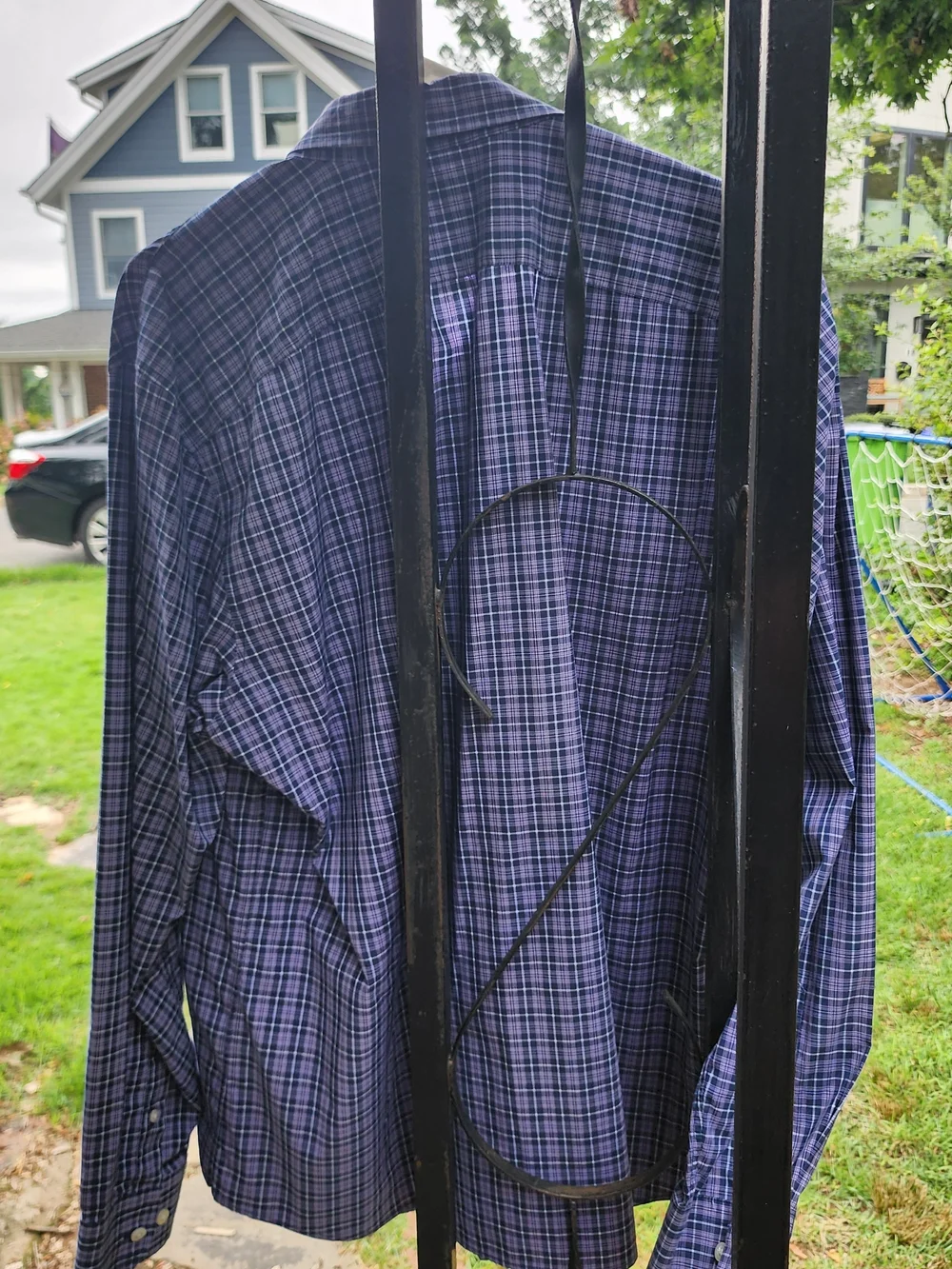 Banana Republic Slim Flex Fit Tech Stretch Cotton Shirt XL